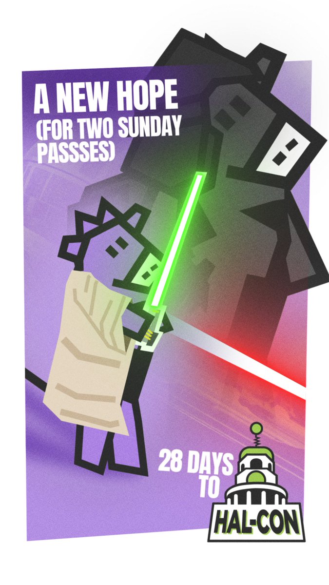 T-28 days to @Halcon!
Missed out on tickets? We've got you covered.
We're giving away TWO Sunday passes so you can still join the fun!
Like this post
Follow us
Tag a friend you want to bring along
Winners will be drawn on Tuesday, may the force be with you!