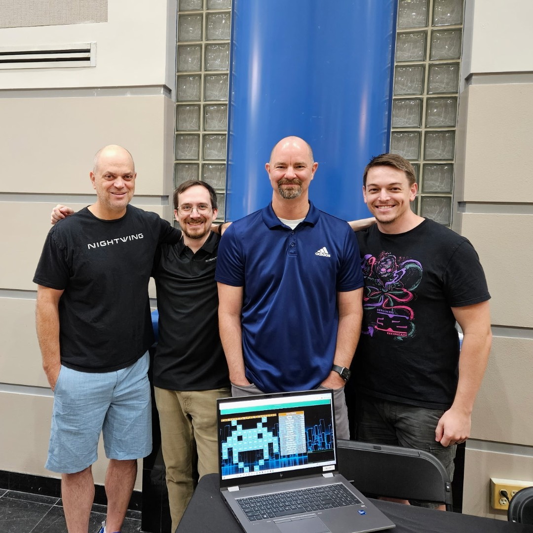 Ctrl + Alt + Competed. #TeamNightwing checked in at <a href="/hackumbc/">HackUMBC</a> as a proud sponsor! 🤖📍