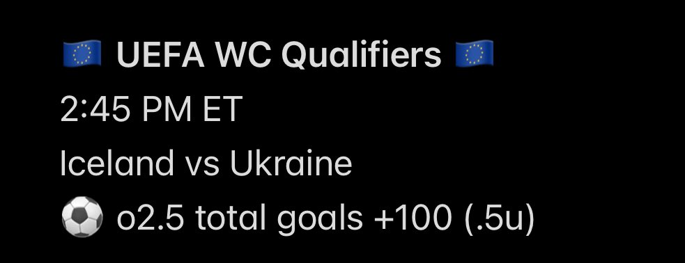 thy_pitchwizard's tweet image. 10/10 ⚽️ PUBLIC PICK
———
Ukraine are in desperation mode for three points as they travel to Iceland. A loss for the visitors today means they will sit five points behind a World Cup play-off spot with three games to go. 

Iceland have been good so far in this qualifying stage -…