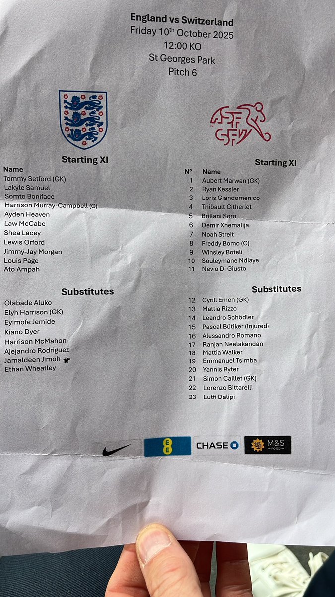 Amazing day out at St George’s Park. Meeting all sorts of fantastic football people. Buzzing for LP and Family. England U20s call up… what an incredible 12 months