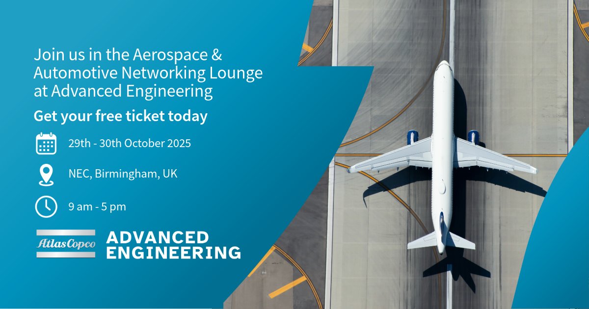 Propelling aerospace and automotive manufacturing takes more than powerful engines, it requires powerful conversations.

Get your free ticket to join us at Advanced Engineering: register.visitcloud.com/survey/2ehz86m…