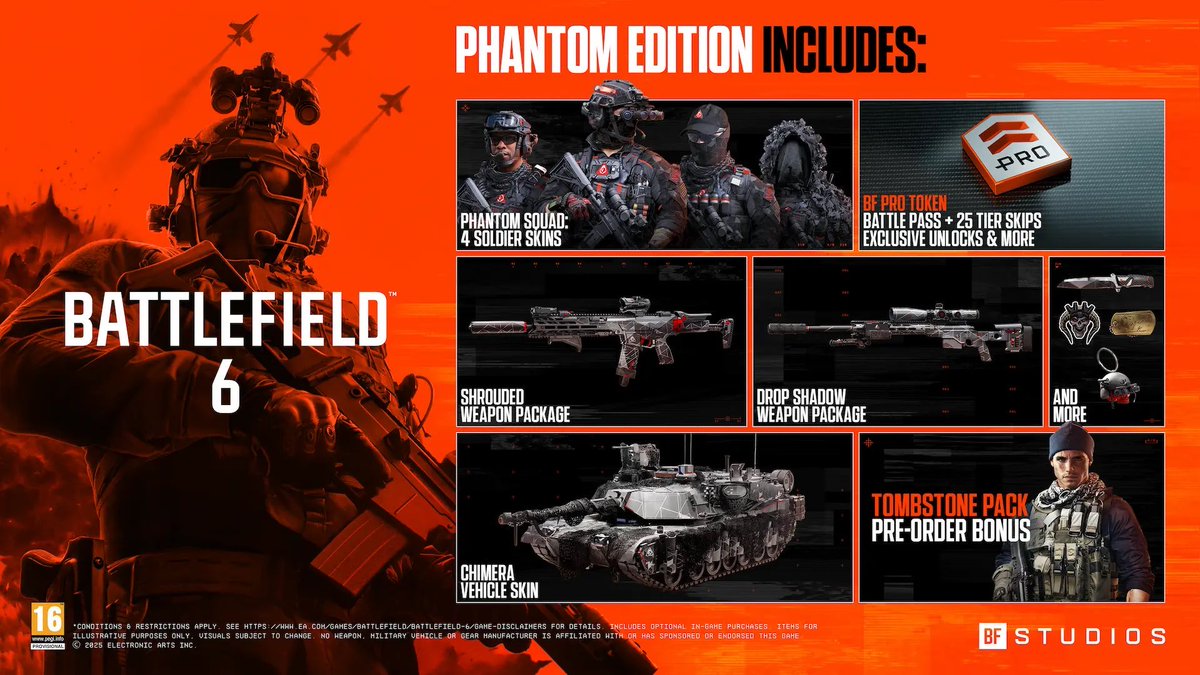 MizzyMogs's tweet image. 🚨 Battlefield 6 Phantom Giveaway! 🚨

I’m giving away a copy of Battlefield 6 Phantom Edition LIVE today 💥

To enter:
🔁 Comment &amp;amp; Retweet this post
👤 Follow me here on X @MizzyMogs 
▶️ Follow my Twitch channel: Twitch.tv/mogsy

Winner announced in stream — good luck,…