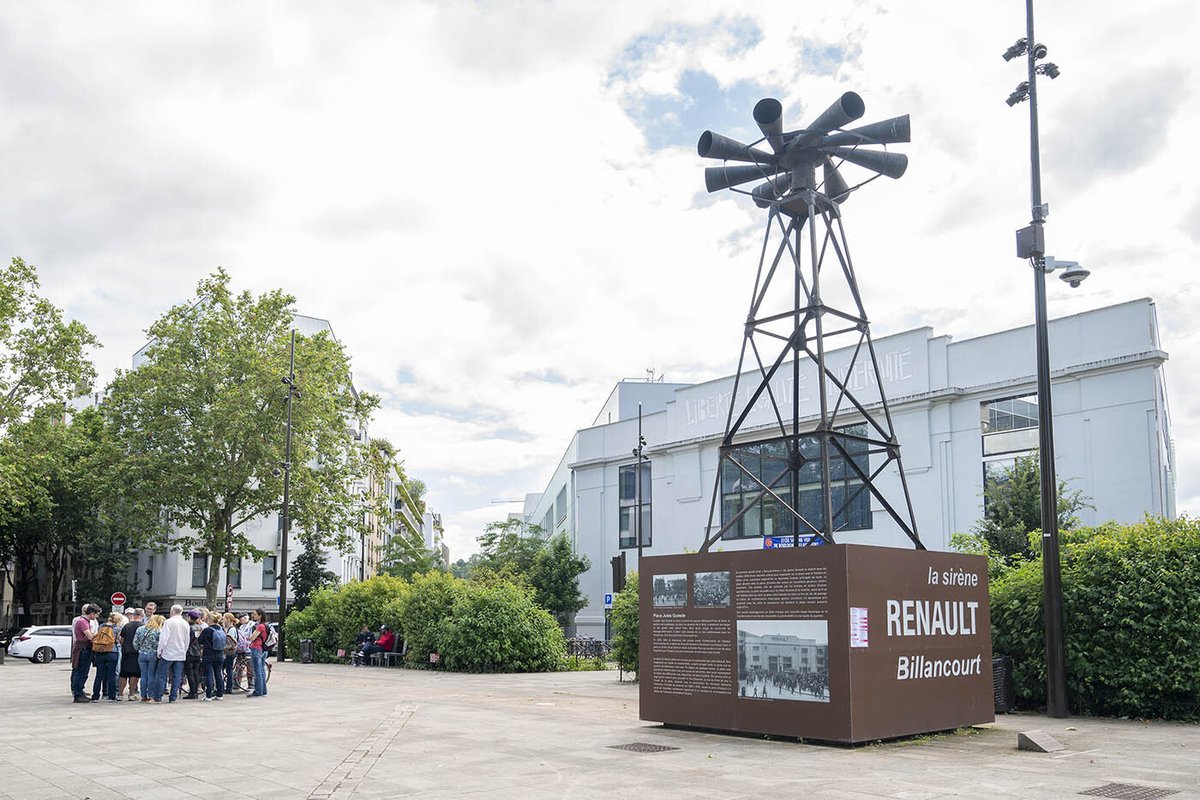 OTBB92's tweet image. [Evènement] #VisiteGuidée 🏙️   

🚗 Le retour de la visite guidée "Revivez l'épopée #Renault  : L’histoire industrielle d’un quartier mythique."

📅Samedi 18/10
📍34 Avenue Émile Zola

En savoir plus: tinyurl.com/2bu27ud5

@DestinationHDS @BoulogneCulture @Ville_BoulogneB
