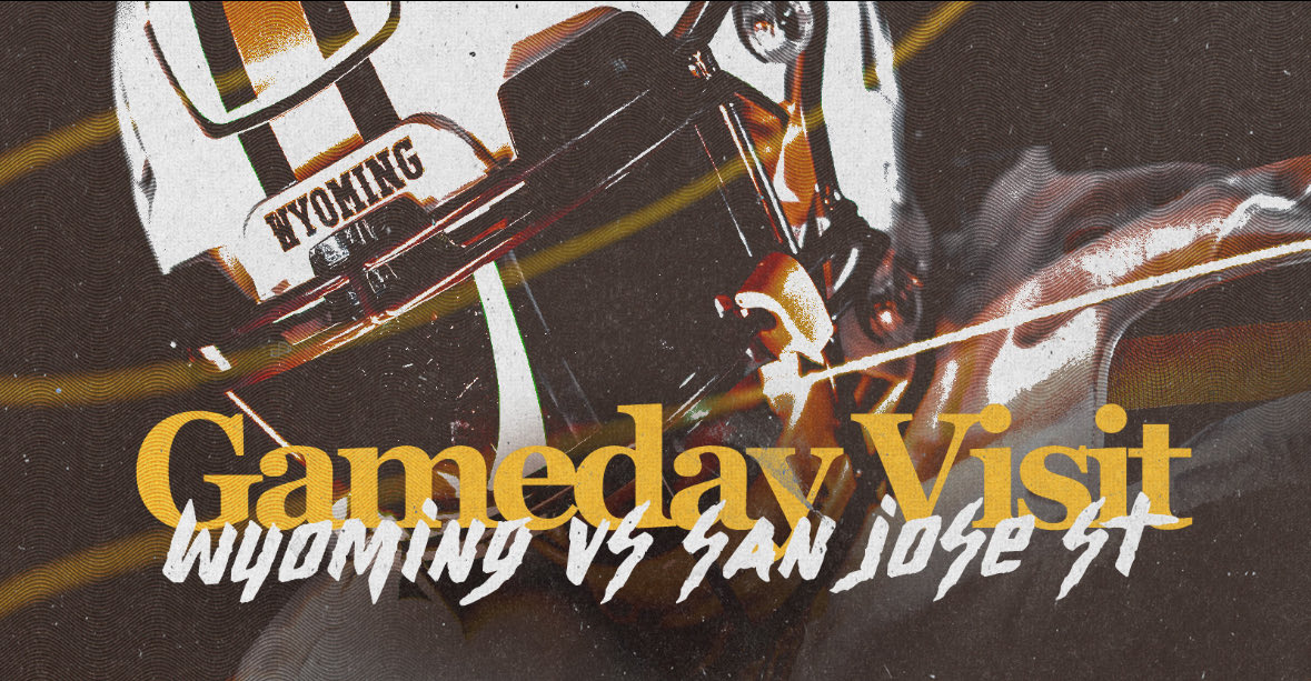 Can’t wait to be back in Laramie this weekend for the game against San Jose State!
<a href="/WyoFBRecruiting/">Wyoming Football Recruiting</a> <a href="/wyo_football/">Wyoming Cowboy Football</a> <a href="/JaySawvel/">Jay Sawvel</a> <a href="/Coach_SBMoore/">Shannon Moore</a> <a href="/CoachTripodi/">Coach Tripodi</a> 
<a href="/STMCavsFB/">St. Thomas More Football</a> <a href="/11_Hagen/">Austin Hagen</a>