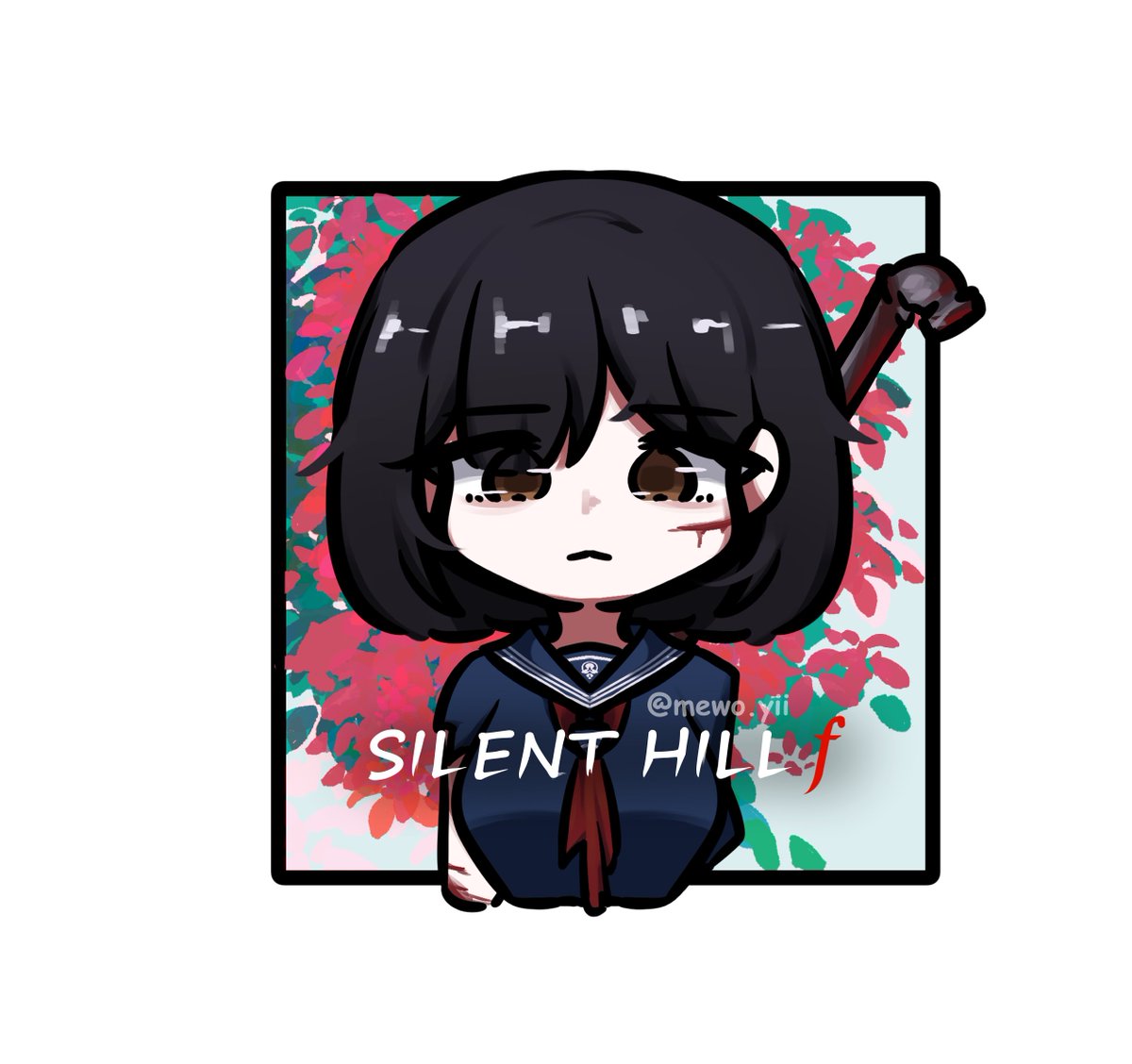 mewo_yii's tweet image. Silent Hill F sticker

#art #artmoots #ArtistOnTwitter #artist #drawing #sticker #chibi #chibiart #fanart #silenthillf #SILENTHILL #fanart