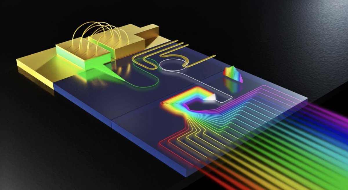 Big news: <a href="/CUSEAS/">Columbia Engineering</a> <a href="/APAMMSECU/">APAM & MSE @ Columbia Engineering</a> researchers have squeezed multi-color lasers onto a single chip, generating dozens of high-power wavelengths. A leap for data centers &amp; sensing tech. Kudos to Alex Gaeta &amp; Michal Lipson! tinyurl.com/c6uuzz7s