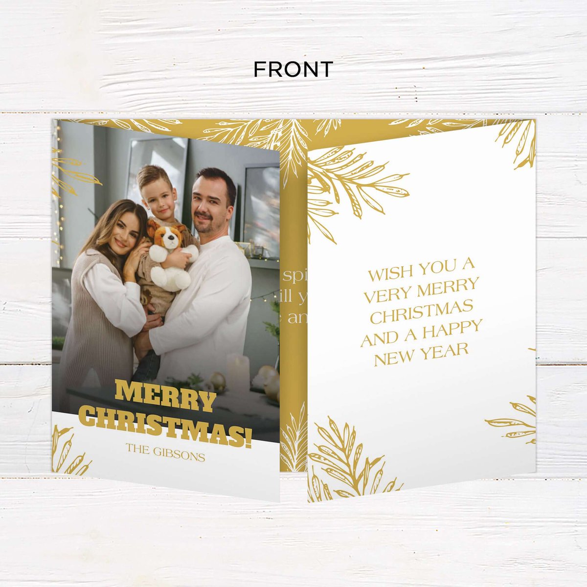 Go_Print_Plus's tweet image. Spread holiday cheer with our Elegant Gold Pine Collage Christmas Gatefold Card, just $2.09! Make each greeting special this season. Order yours today! #ChristmasCards #HolidayGreetingCards

Shop Now goprintplus.com/products/elega…