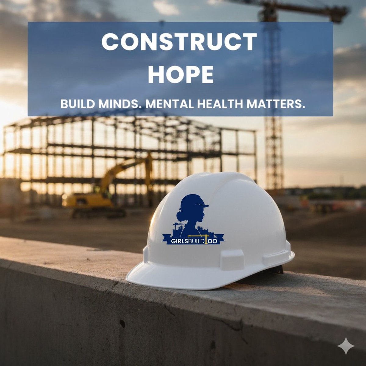 Every foundation starts with a strong mind.
Let’s keep building spaces that uplift  and hearts that heal. 💙
#GirlsBuildToo #MentalHealthMatters #WomenWhoBuild #WomenInConstruction #MentalHealthMatters  #MentalHealthAwareness
