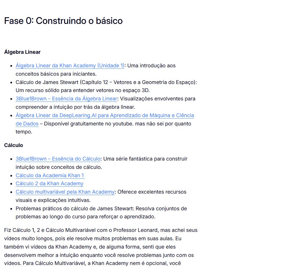 __ambrosio's tweet image. Salva esse Roadmap de IA e Machine Learning do básico ao avançado
Um guia claro e estruturado para você dominar:
• Matemática essencial: Álgebra Linear, Cálculo, Estatística e Probabilidade
• Machine Learning: dos fundamentos aos modelos avançados
• MLOps: Modelos prontos…