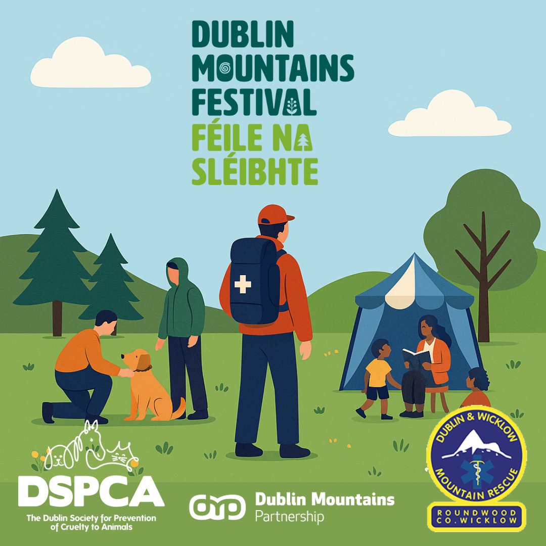 We’re delighted to have the DSPCA and Dublin Wicklow Mountain Rescue joining us at our Community Day tomorrow! 💚

Come along to meet the amazing people behind these organisations, and learn about their vital work 🐶👨‍👩‍👧‍👦

<a href="/DublinSPCA/">NSPCA</a> <a href="/DWMRT/">Dublin & Wicklow MRT</a>