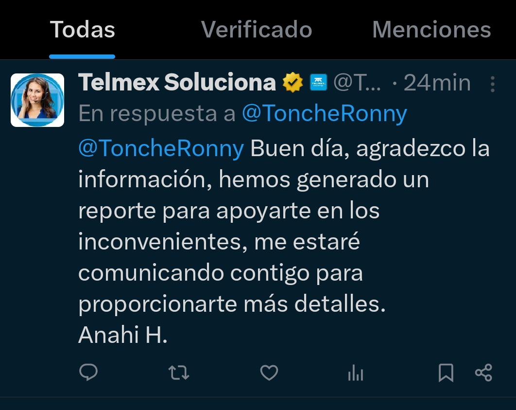 ToncheRonny's tweet photo. Si generaron un reporte, cuál es el número de reporte? No estén enviando DM. Mejor solucionen como dice su nombre 🤷🏽‍♂️ https://t.co/zmFD32tQXn