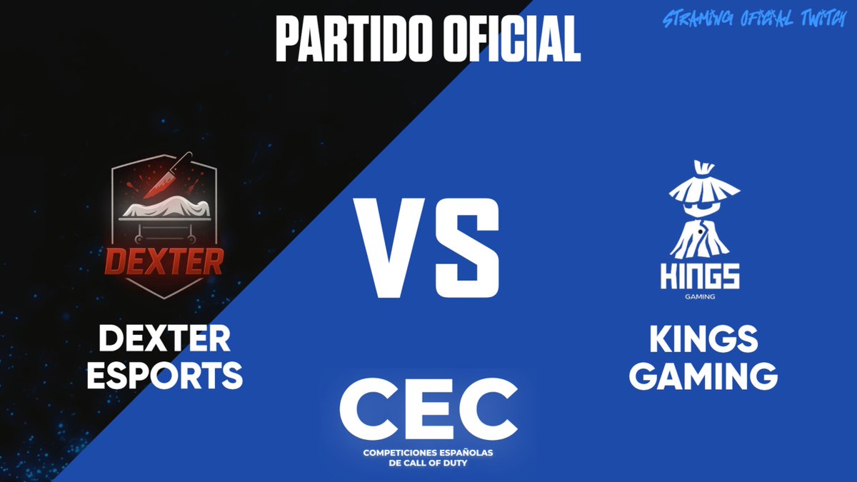 🔥 ¡HOY ES EL DÍA! 🔥

⚔️ <a href="/DexterEsportsES/">Dexter Esports</a>  vs <a href="/jstkings/">Kings Gaming👑</a> 

📅 Hoy a las 22:45 PM
📍 En nuestro canal de Twitch: twitch.tv/competicionese…

No te pierdas este épico enfrentamiento en directo.
¡Te esperamos para vivir juntos la emoción y la competencia de este partidazo!