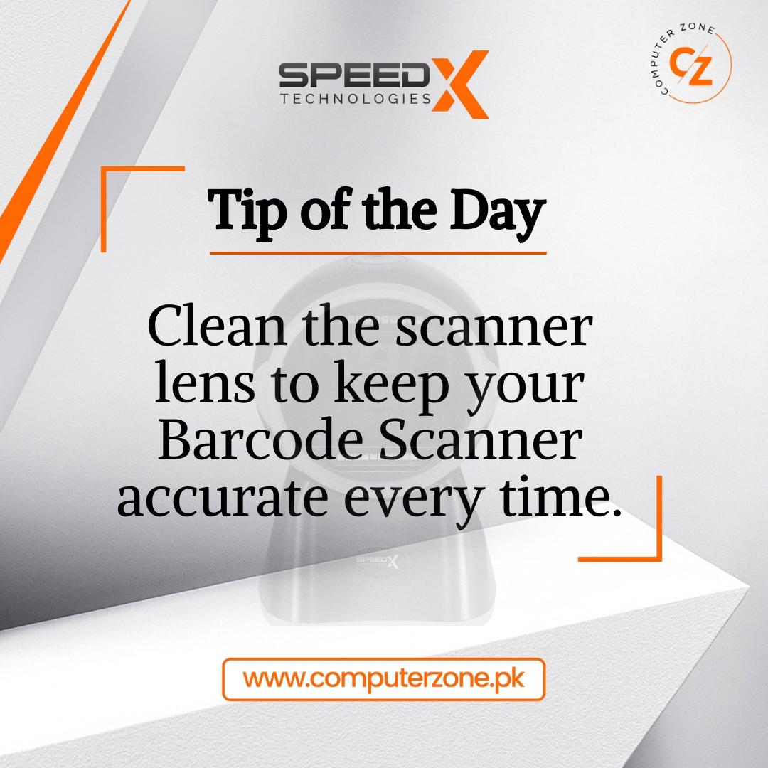 computerzonepk_'s tweet image. Clean lens, clear scans! 
Keep your barcode scanner accurate and fast, every time.

#SpeedXTechnologies #TechTip #BarcodeScanner #WorkSmart #ComputerZone