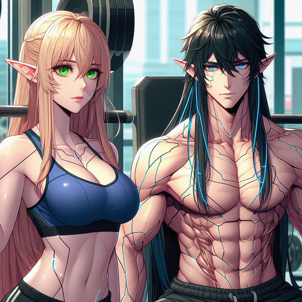 ElvenCybertech's tweet image. Updated couple shape.
