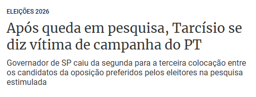BellatrixMarla's tweet photo. Foi o PT que aumentou custo de vida em SP?
Foi o PT que estava na paulista com bandeira dos EUA e usou boné MAGA?
Foi o PT que apoiou Tramp contra BR?
Foi o PT que fez pouco caso da crise do metanol?
Foi o PT q fez lobby p não taxar rico?

Cria vergonha na sua cara, Tarcísio!!! https://t.co/Q0BB91B3fb