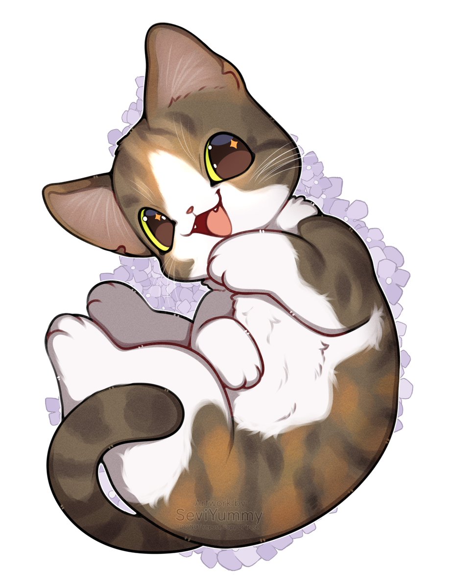 Levee 🌷
Chibi cat commission for @/airankosano 🪻