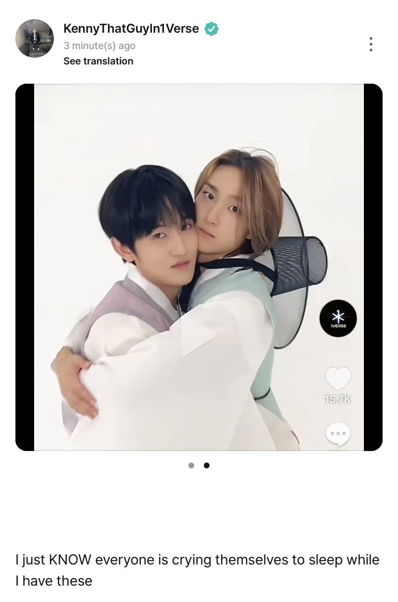 aitogf's tweet photo. kenny, is your boyfriend single?? 🤭 @1VERSE_official https://t.co/bg5UyqR8Ln