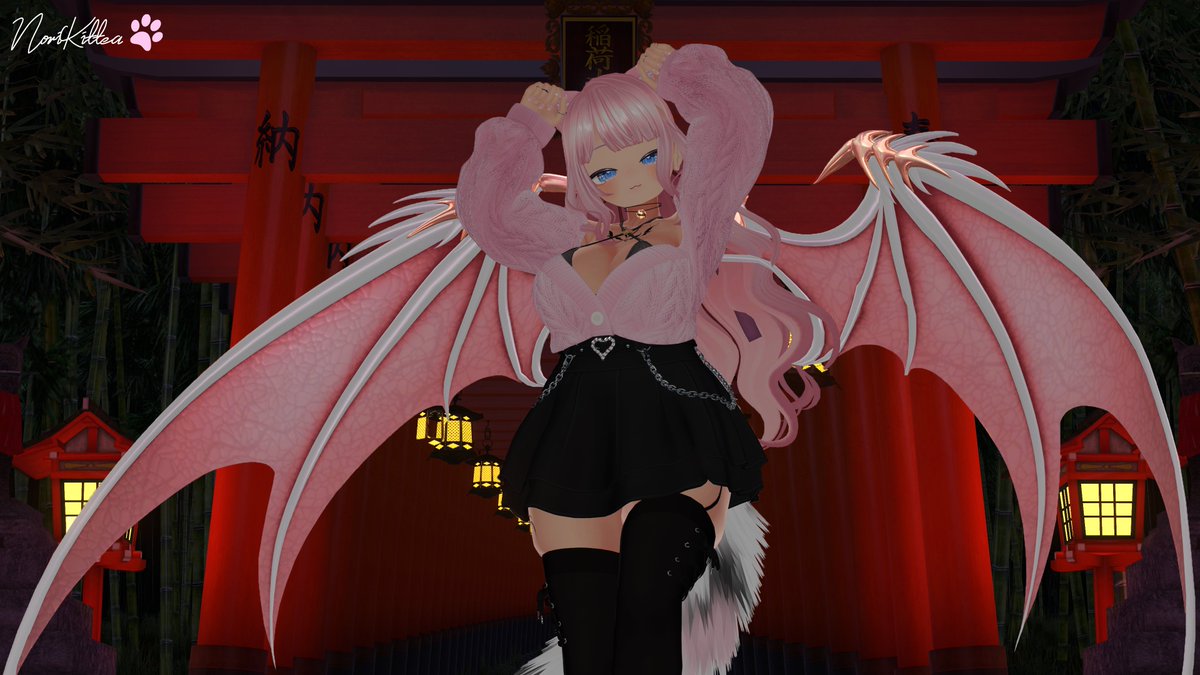 悪魔だって可愛いこともある 💜

#ichigo3D #VRChat #VRChatPhotography #Twitch