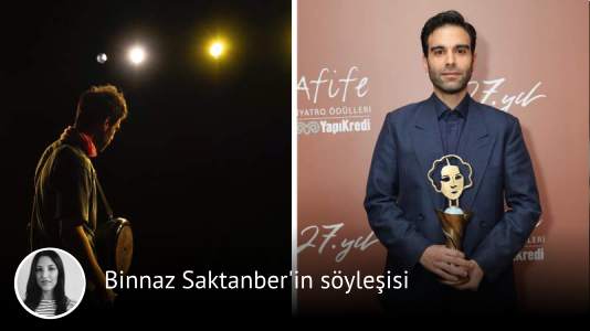 🎭 Afife Tiyatro Ödülleri’nde Yılın En Başarılı Erkek Oyuncusu Ödülü’nü alan Oğulcan Arman Uslu:

🗨️ "Erkeklik belası ile mücadele eden biriyim, ‘9/8lik Kıyamet’ten sonra yaptığım erkekliklerle hesaplaştım"

✍️ Binnaz Saktanber'in söyleşisi...
t24.com.tr/yazarlar/binna…