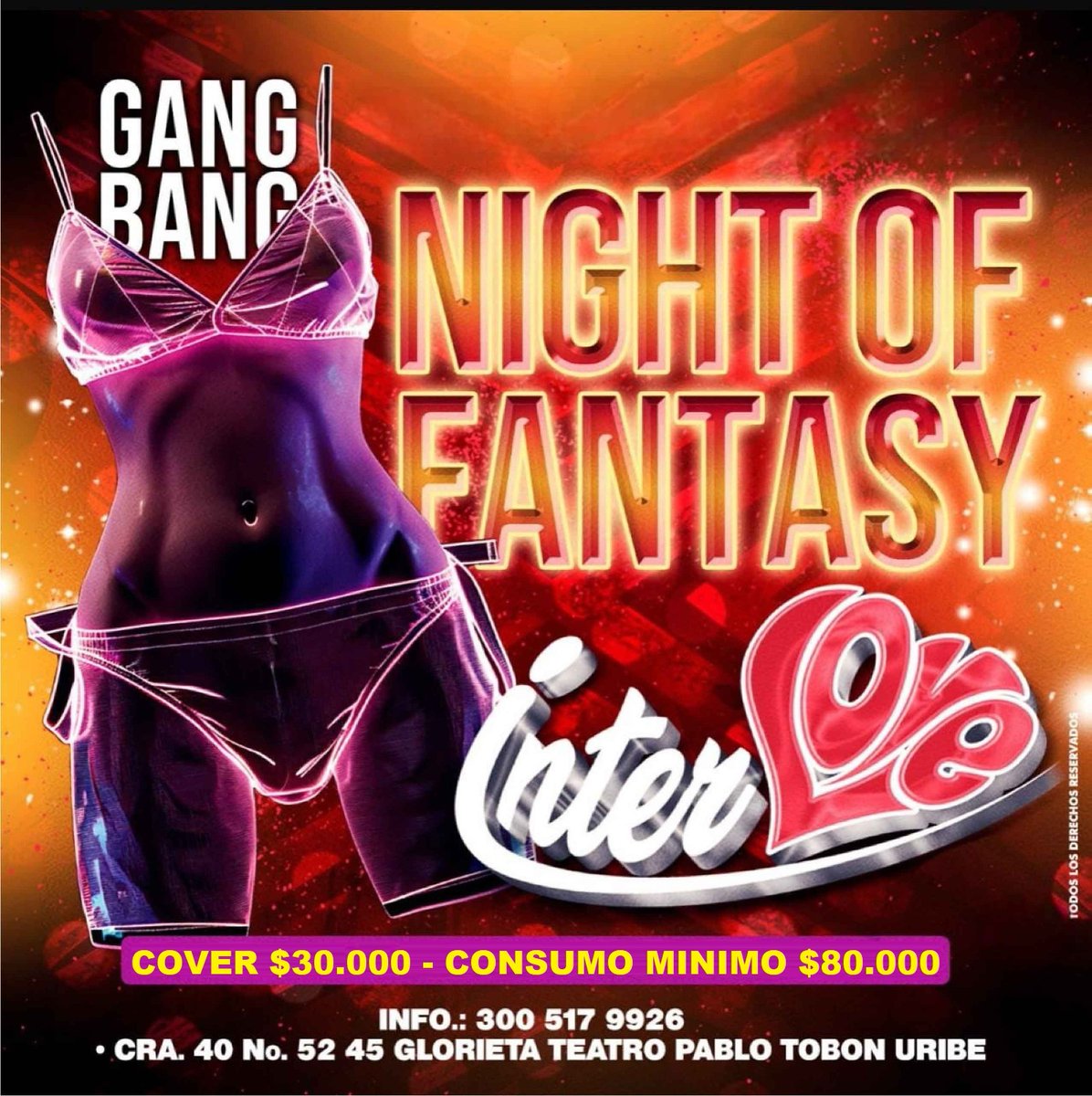 Viernes de fantasías en interlove😈