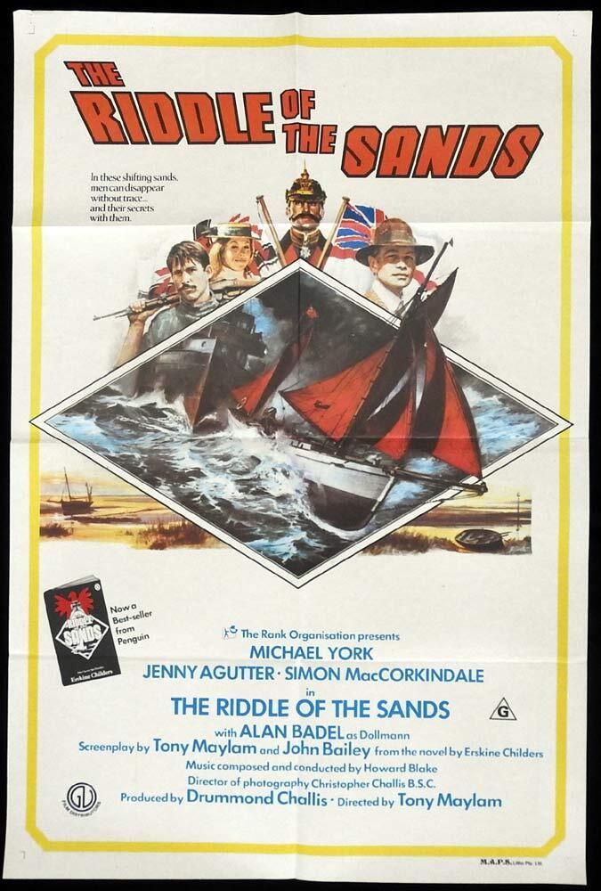 TalkingPicsTV's tweet image. Men can disappear without a trace...and their secrets with them. ⭐ #MichaelYork #SimonMacCorkindale #JennyAgutter in... 

THE RIDDLE OF THE SANDS (1979) 6:55pm adventure drama #TPTVsubtitles
