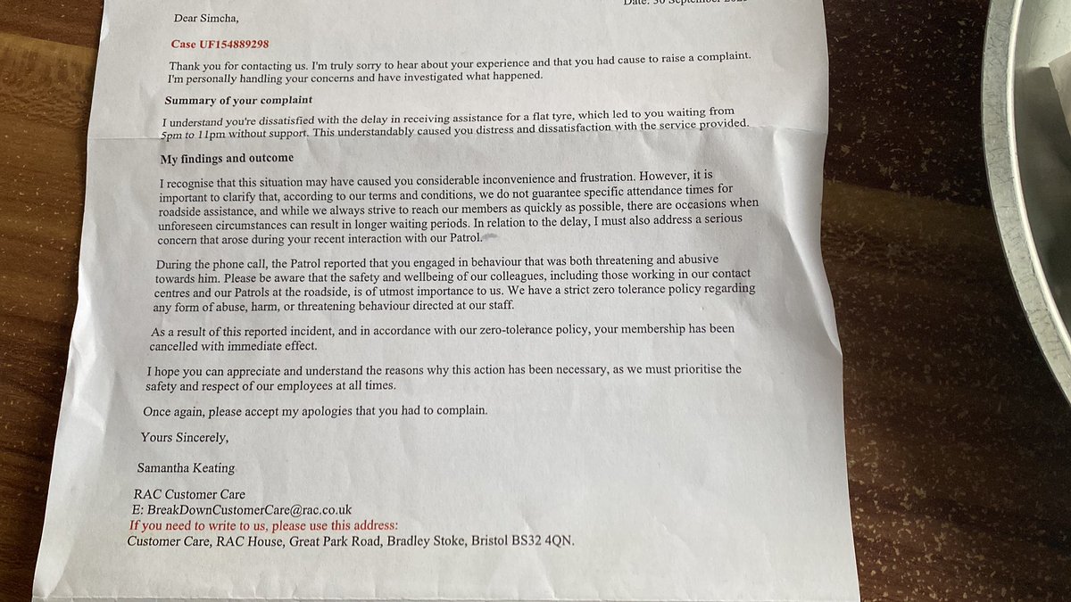 GaryAblett3's tweet image. @RACUKRBLX @CarRentalsRACUK @TheFCA @Tesco I want the RAC to look at this very carefully because I’m going to make sure everyone knows how they (and Tesco) treat their elderly customers. Availing yourselves by twisting the complaint and removing the person’s cover! #motor #rac