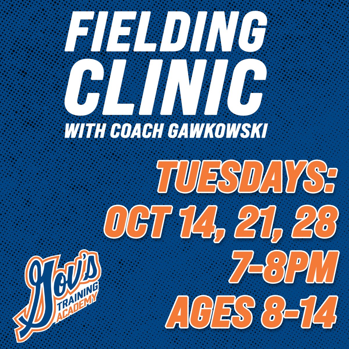 Gov's Training Academy (@govstraining) on Twitter photo Just a few days left to register for the Fielding Clinic with Coach Gawkowski! This 3-week clinic will cover all things fielding and throwing, it's a GREAT way to improve your fielding skills this off season! Space is limited book now!
app.upperhand.io/customers/1480… Just a few days left to register for the Fielding Clinic with Coach Gawkowski! This 3-week clinic will cover all things fielding and throwing, it's a GREAT way to improve your fielding skills this off season! Space is limited book now!
app.upperhand.io/customers/1480…