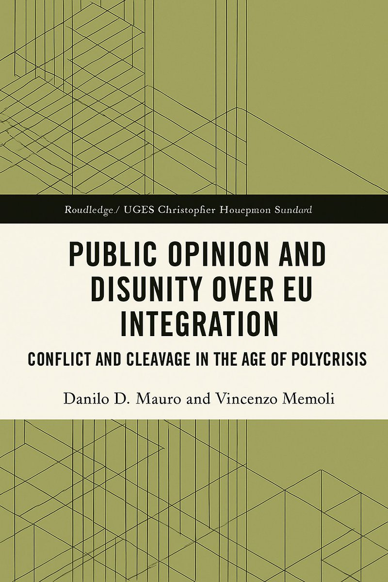 DaniloDiMauro's tweet photo. After years of hard work our book on Public Opinion and EU integration is out (ebook)🥳 @MemoliVin #EuropeanUnion @UACES @routledgebooks  https://t.co/Eu2lkLi4Js https://t.co/c1XrjDNfqX