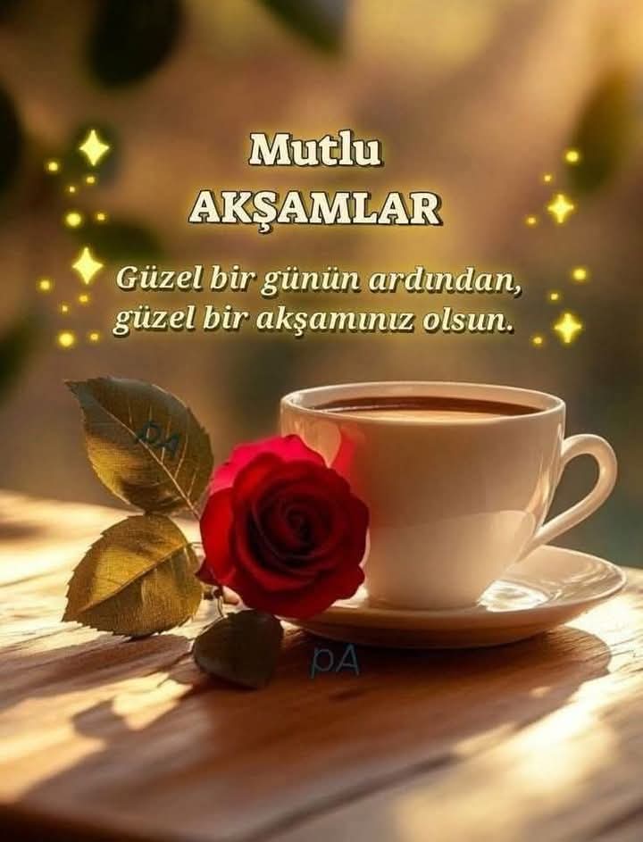 Hayırlı huzurlu mutlu akşamlar