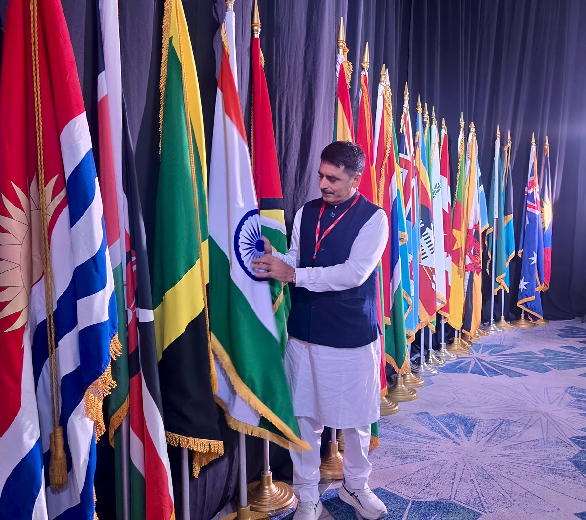 ChaudhryShankar's tweet image. Attended the 68th Commonwealth Parliamentary Conference in Barbados, led by Hon’ble Lok Sabha Speaker Shri @ombirlakota ji. Engaged with global leaders to strengthen parliamentary democracy and shared Commonwealth values.

#68CPC