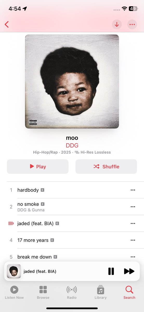 Licensed8er's tweet photo. @PontiacMadeDDG did nothing but slid smoothly on this album 🥂🥂🥂, calm vibes from top to bottom fr fr …….. versatility at its peak #ddgin5 https://t.co/HpkC9k9T76