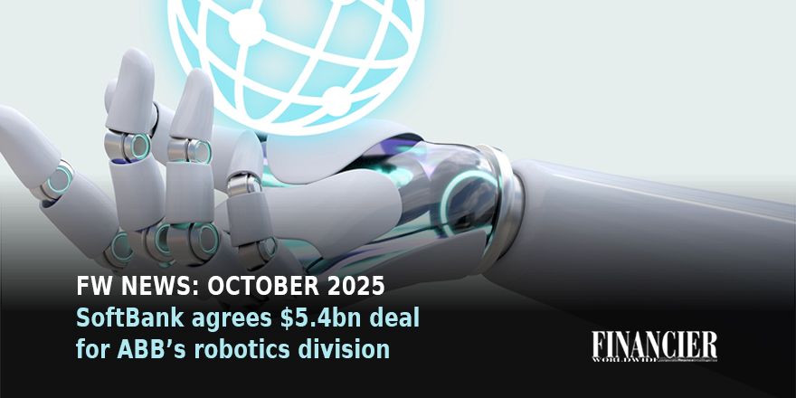 RiskCompMag's tweet image. SoftBank agrees $5.4bn deal for ABB’s robotics division

Read the latest FW News post here: bit.ly/2viGl4o

#Mergers #Acquisitions
