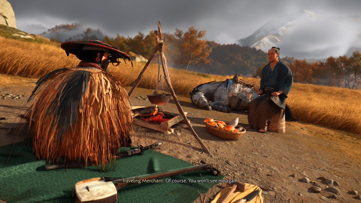 #GhostofYotei be like