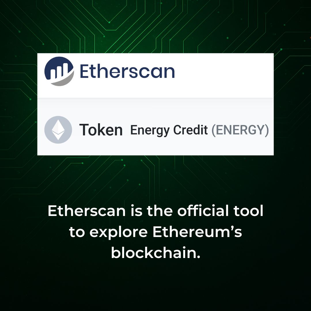 EnergyCreditENE's tweet image. Do you know how to verify if a contract is real on Ethereum? 🔍
Look for the “Contract Source Code Verified” badge on Etherscan.
✅ Always use official links
🔗 ENE has a verified contract:
etherscan.io/token/0xd1de60…
#EnergyCredit #ENEtoken #Etherscan #BlockchainSecurity