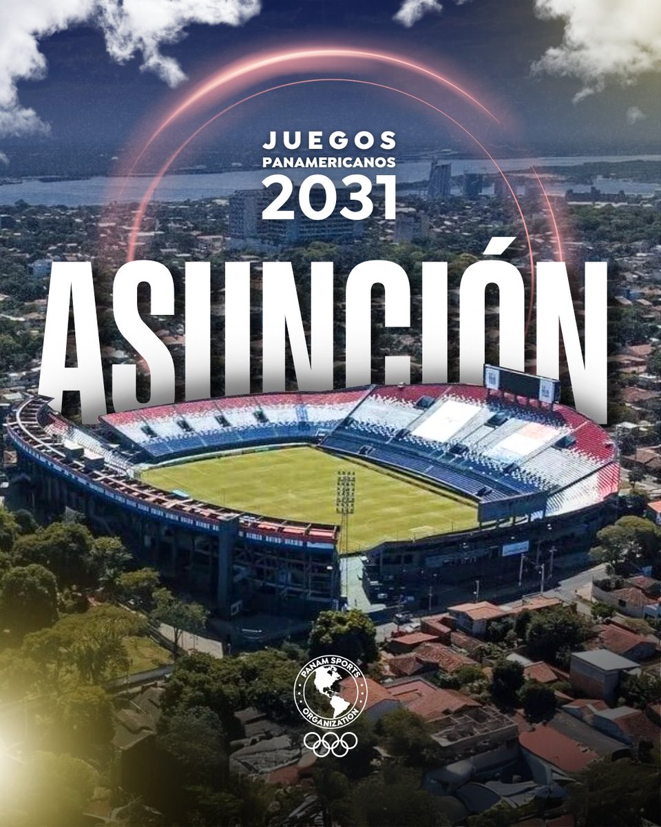 URGENTE | 🔴

🔹Asunción se impone a Rio - Niteroi y será sede de los Juegos Panamericanos 2031.

🔹Un evento deportivo histórico para nuestro país 

#ElNacional