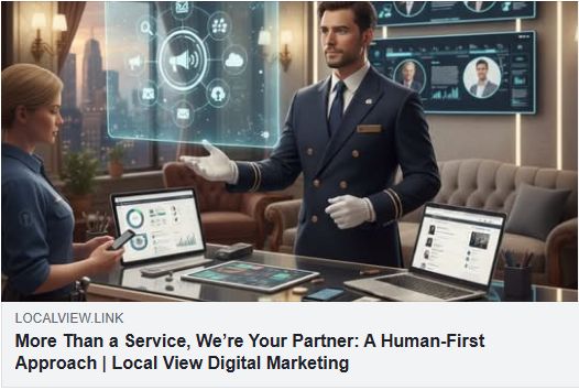 davidlocalview's tweet photo. In a digital landscape filled with automated bots and faceless support, it’s easy to feel like just another ticket number. 

Here's a helpful article on More Than a Service, We’re Your Partner: A Human-First Approach
https://t.co/APJ5bDXl43 https://t.co/xRUlqB2t3u