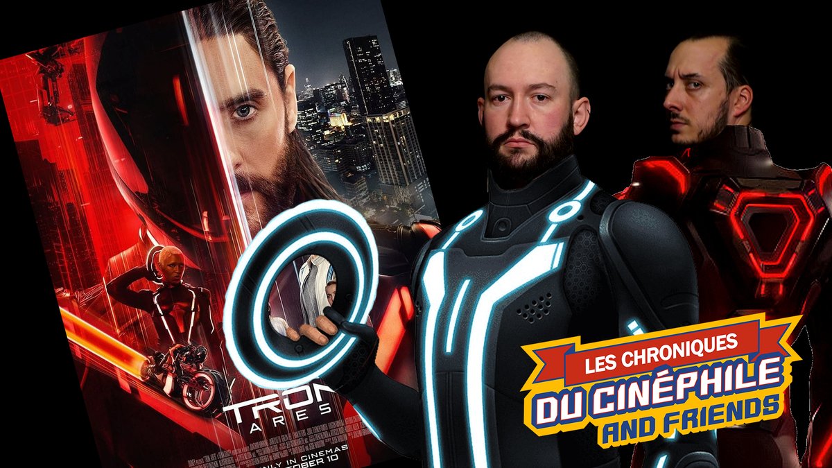 Aujourd'hui, #TronAres de #JoachimRonning avec #JaredLeto et #GretaLee en compagnie de #HuguesGauthbert
youtu.be/tmFfiV8Q29k