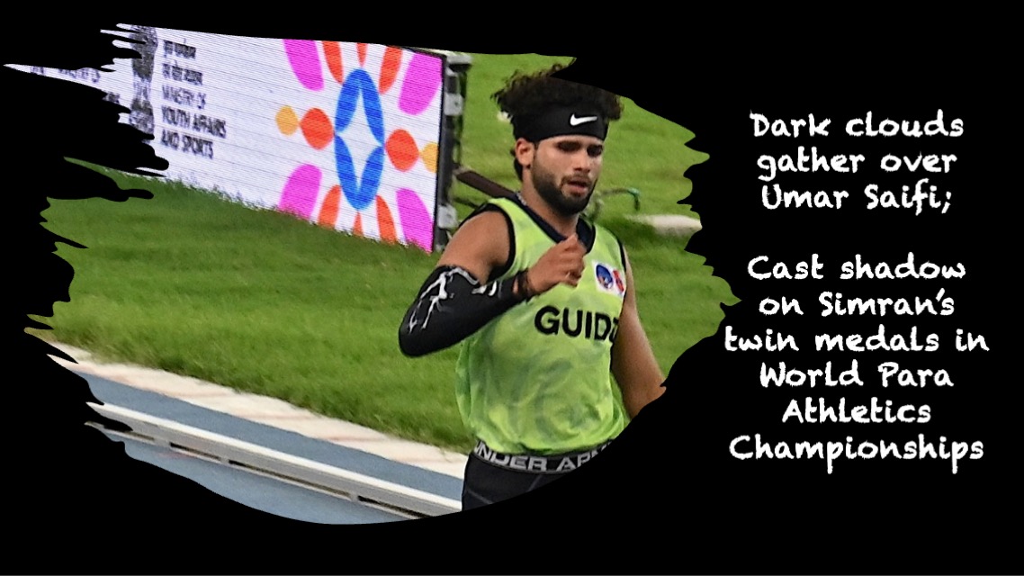 g_rajaraman's tweet image. Umar Saifi tests positive for Drostanolone. NADA has provisionally suspended him. No details of when the sample was colleted, but his recent role as Guide runner in the recent World Para Athletics Championships comes under cloud. #AntiDoping