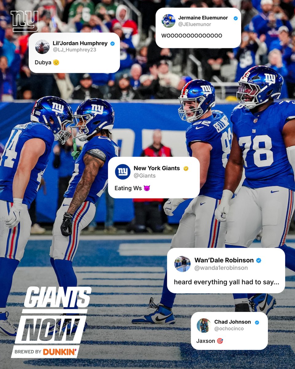 Giants's tweet photo. W's in the chat!!!

📰: https://t.co/z4kJKkhAKF https://t.co/eS91UyV2ZV