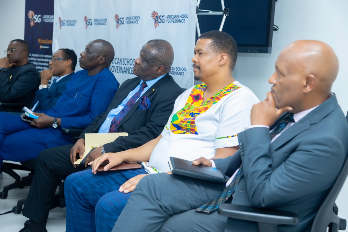 Thank you to all of the members of the African Diplomatic Corps who joined us this afternoon to discuss "The Place of Diplomacy in Today's Fractured World."

#ASG #AfricanDiplomacy #AfricanGovernance