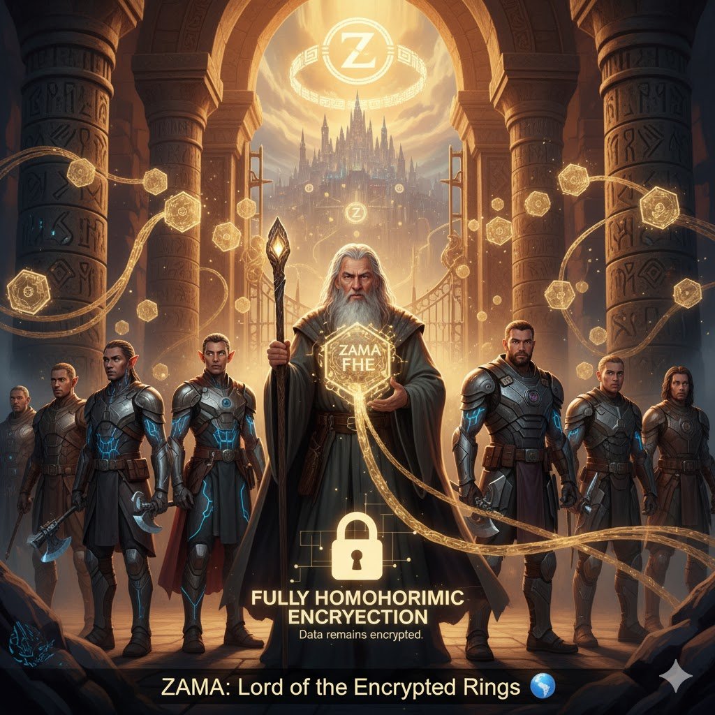 ledgersable's tweet photo. 🌍 Transparency built trust in Web3, but it also exposed users to risk.
Now, Zama is giving blockchain the power to be private without losing verifiability.

🔒 Encrypted transactions
🏦 Private corporate logic
🗳️ Confidential voting
💬 Hidden data, provable outcomes

This is how the next generation of decentralized systems will operate trustless, auditable, yet invisible where it must be.
Welcome to the confidential layer of the internet. 🚀
@zama_fhe #ZamaCreatorProgram