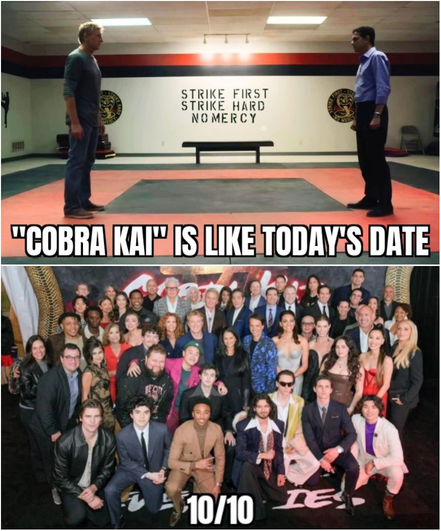 Prove me wrong.  I'm kidding, you can't.  Cobra Kai Never Dies!!!  #CobraKai