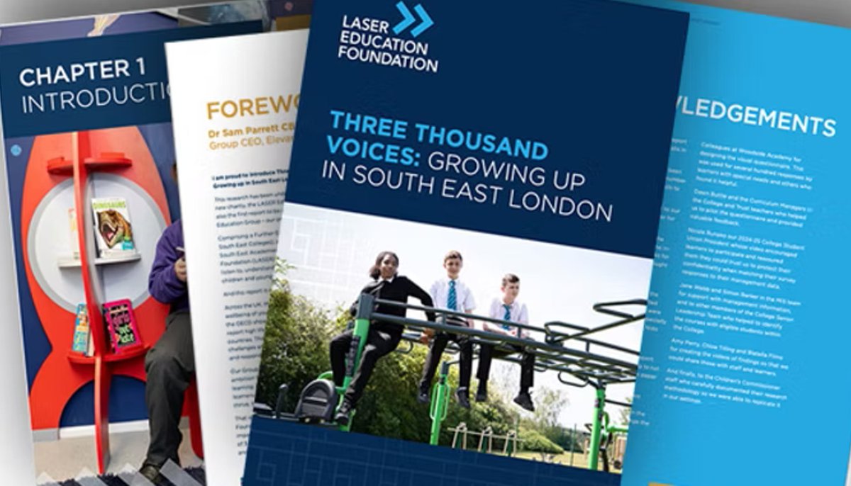samparrett1's tweet image. Last Friday we launched ⭐#3000Voices: Growing up in South East London — a landmark report capturing the voices of over 3,000 young people across our schools and colleges.
📘 Read more 👉 ow.ly/8oa750X9a9m

It also marked the public launch of Elevare Civic Education Group,…