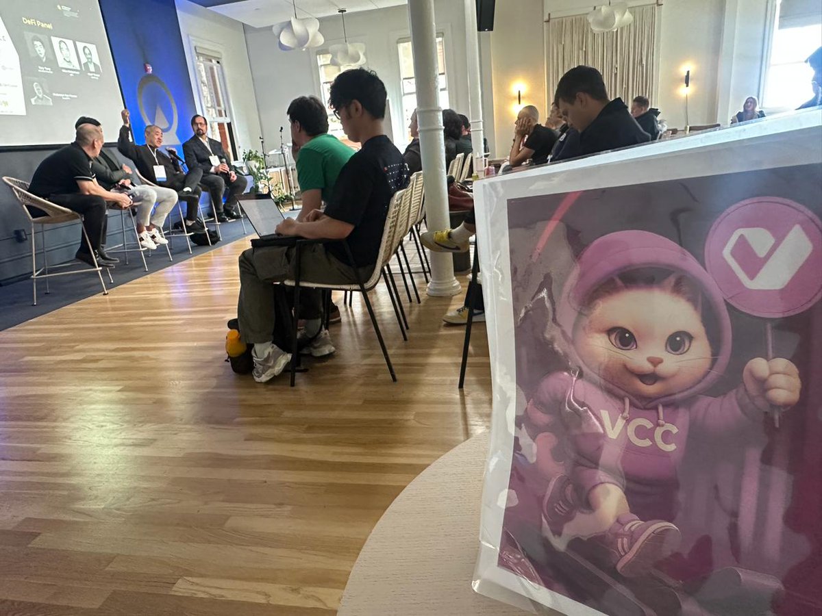 vccventures's tweet photo. VCC at Event BuildETH 2025 (in the Presidio), San Francisco. Big things coming.
Thursday 9 October
Edge &amp; Node House of Web3 San Francisco, California
🔥 #VCC

-=
VCC turns anyone into a VC - Leading decentralized VC - Silicon Valley roots, global vision. https://t.co/Nd7e6I9sna