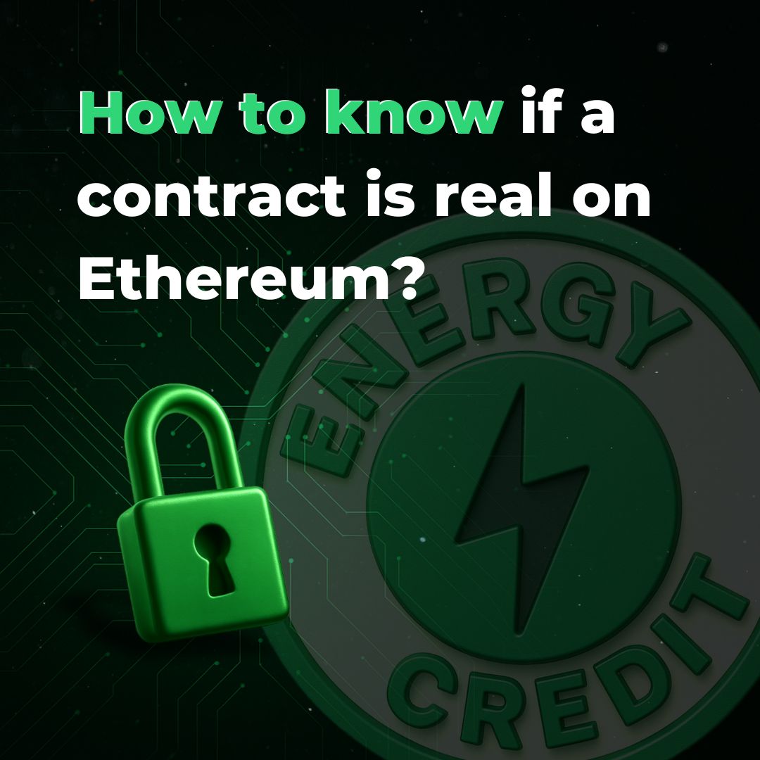 EnergyCreditENE's tweet image. Do you know how to verify if a contract is real on Ethereum? 🔍
Look for the “Contract Source Code Verified” badge on Etherscan.
✅ Always use official links
🔗 ENE has a verified contract:
etherscan.io/token/0xd1de60…
#EnergyCredit #ENEtoken #Etherscan #BlockchainSecurity
