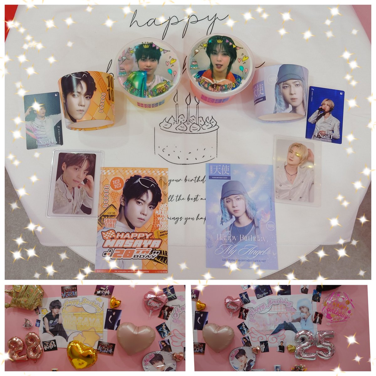 onn61cmnc's tweet image. 日付超えちゃったけど
🎊トト兄弟誕生日おめでとう！🎉
カプホルイベント行ってバナナミルク🍌といちごミルク🍓で乾杯したよ🍻
FANDOMさま ありがとうございます！
#TAPITAPI富山(@TAPITAPI_TOYAMA)
#トト兄弟のおたんじょうび会_2025
#祝28歳_柾哉の笑顔は世界一
#祝25歳_離れていても心は雄大と共に