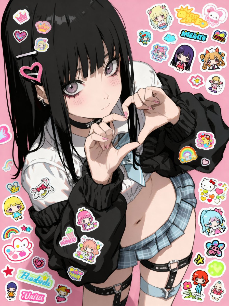GM🫶
平成女児風にペタペタ🌈