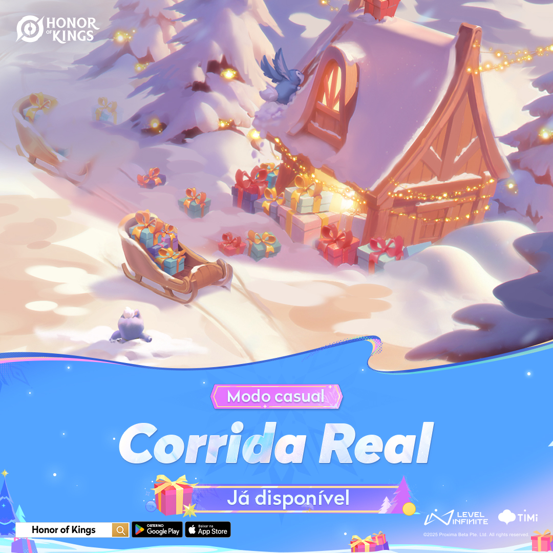 ✨ Uau! Mais modos divertidos estão disponíveis!
A partir de 10 de outubro, o modo “Corrida Real” volta por tempo limitado!
Como derrotar os rivais e assumir a liderança? Cuidado com habilidades inesperadas ao longo do caminho!
🏃‍♂️ Corra — e nunca pare!

#HonorofKings #HOK