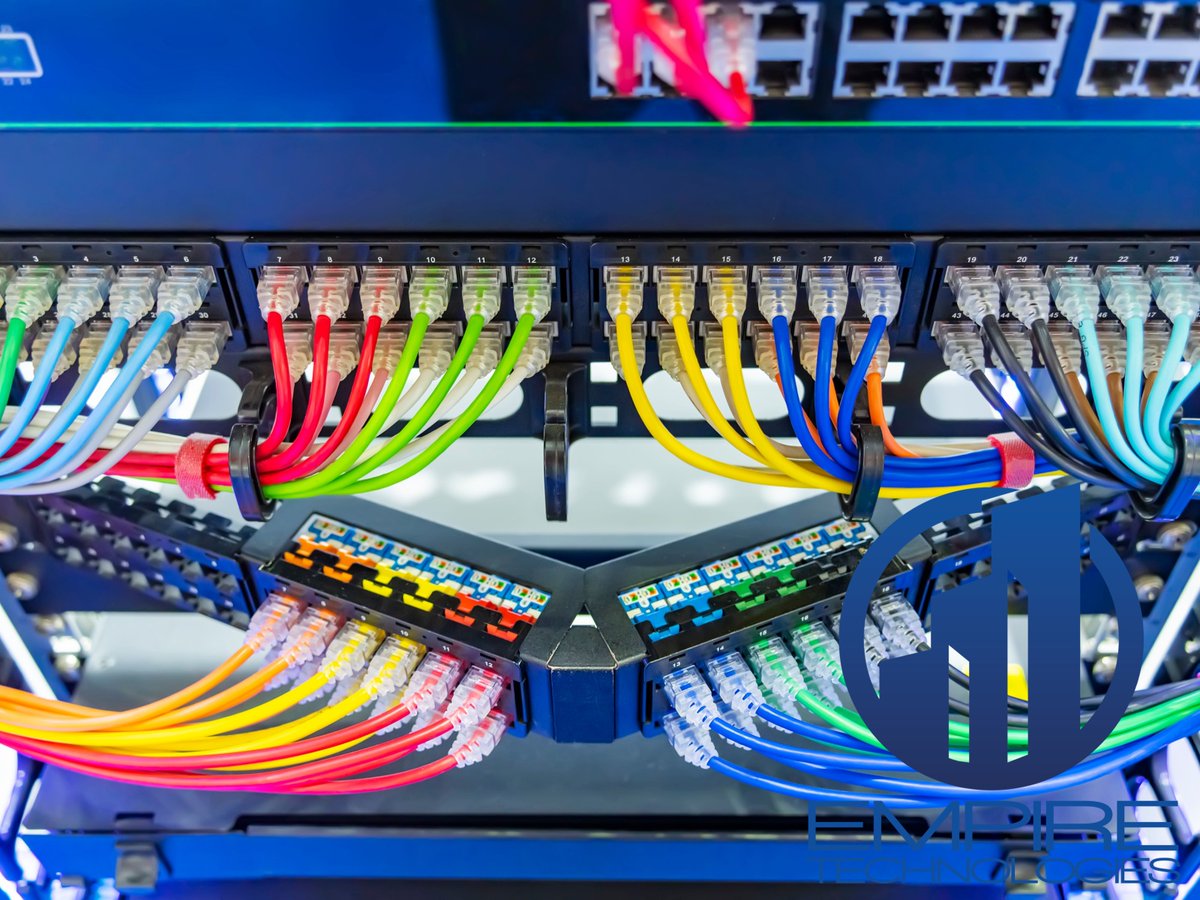 EmpireTechs's tweet image. At Empire Technologies, we design and install network and IT cabling to give your team a stable, high-performance backbone for daily operations.  Give us a call today!
#EmpireTechnologies #NetworkIT #CablingInstallationServices
bit.ly/48UIM0X
