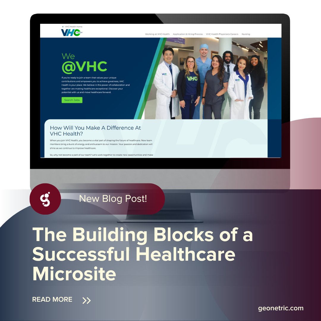A microsite is a valuable tool for when your marketing goals don't require a full website refresh, but need a bit more than just a landing page.

Learn more about microsites in our latest blog post:

hubs.ly/Q03MRWxh0

#HealthcareMarketing #HealthcareWebsite #Microsite